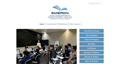 Desktop Screenshot of emeron.tjro.jus.br